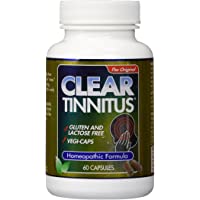 Clear Products Clear Tinnitus- Gluten &amp- Lactose Free- 60 Vegetarian Capsules (Gluten &amp- Lactose Free- 60 Vegetarian…
